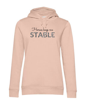 Pink horse hoody