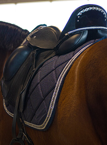 Pad Sparkle Navy - Bling Your Horse